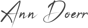 Ann Doerr signature
